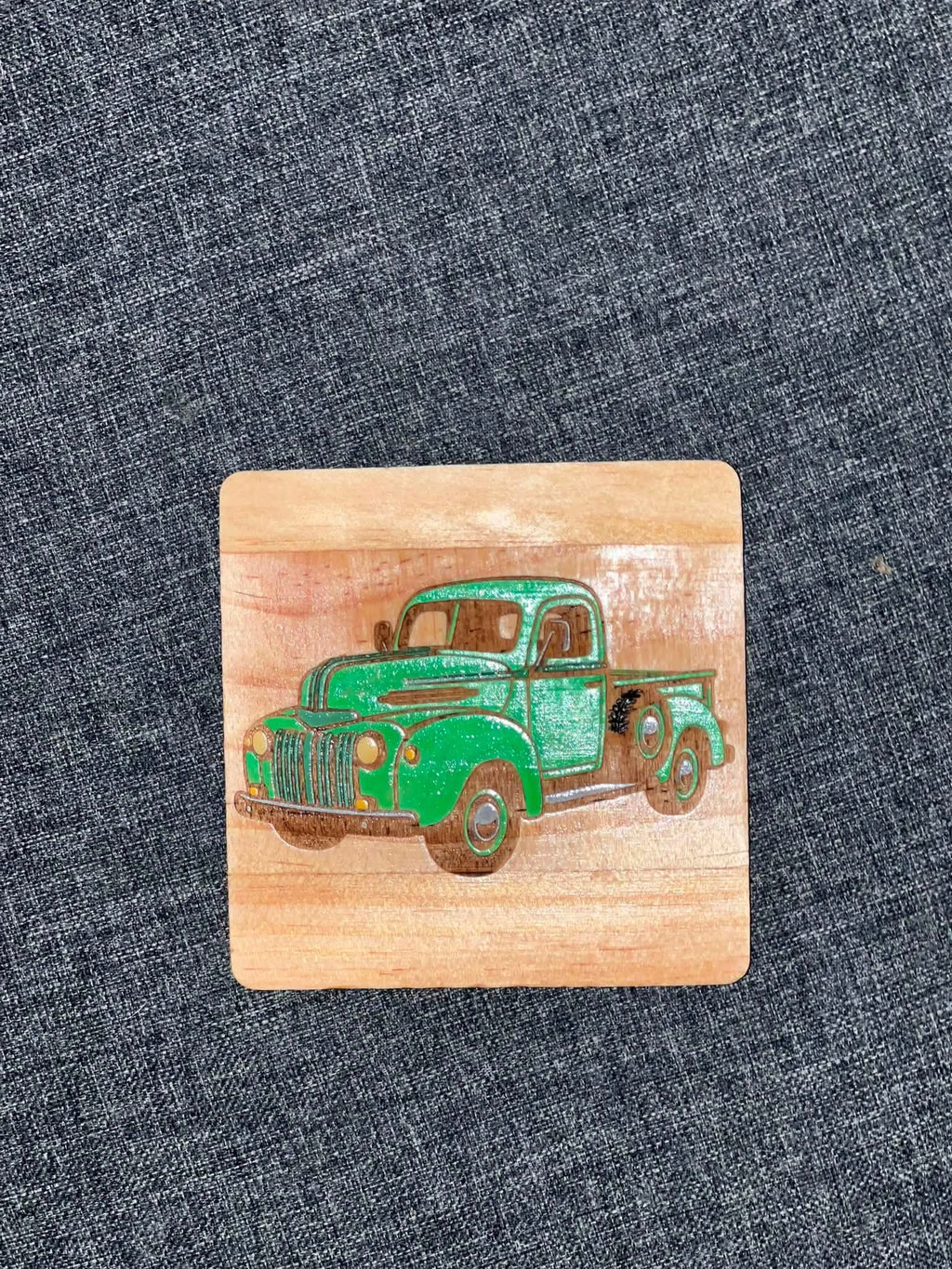 Laser Engraved 1946 Ford magnet