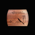 Laser engraved cutting board