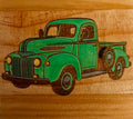 Laser Engraved 1946 Ford magnet