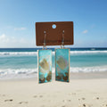 Sea shells and water