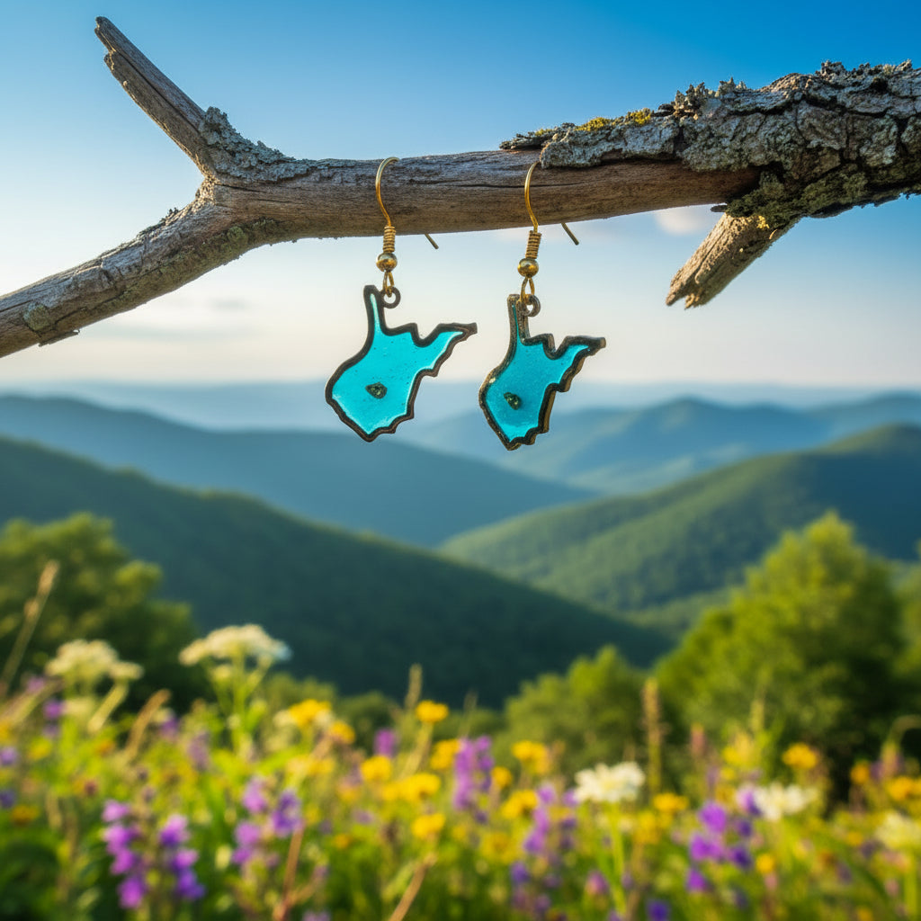 WV earrings
