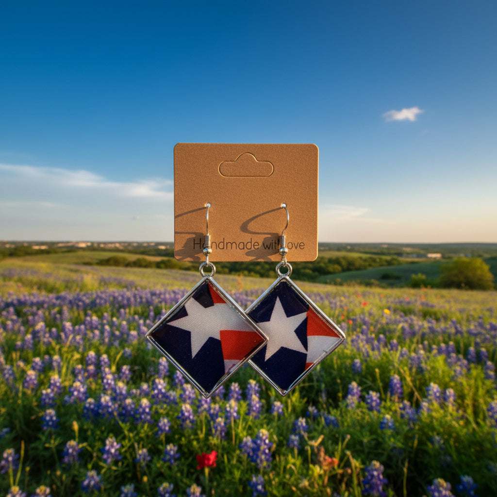 Texas earrings