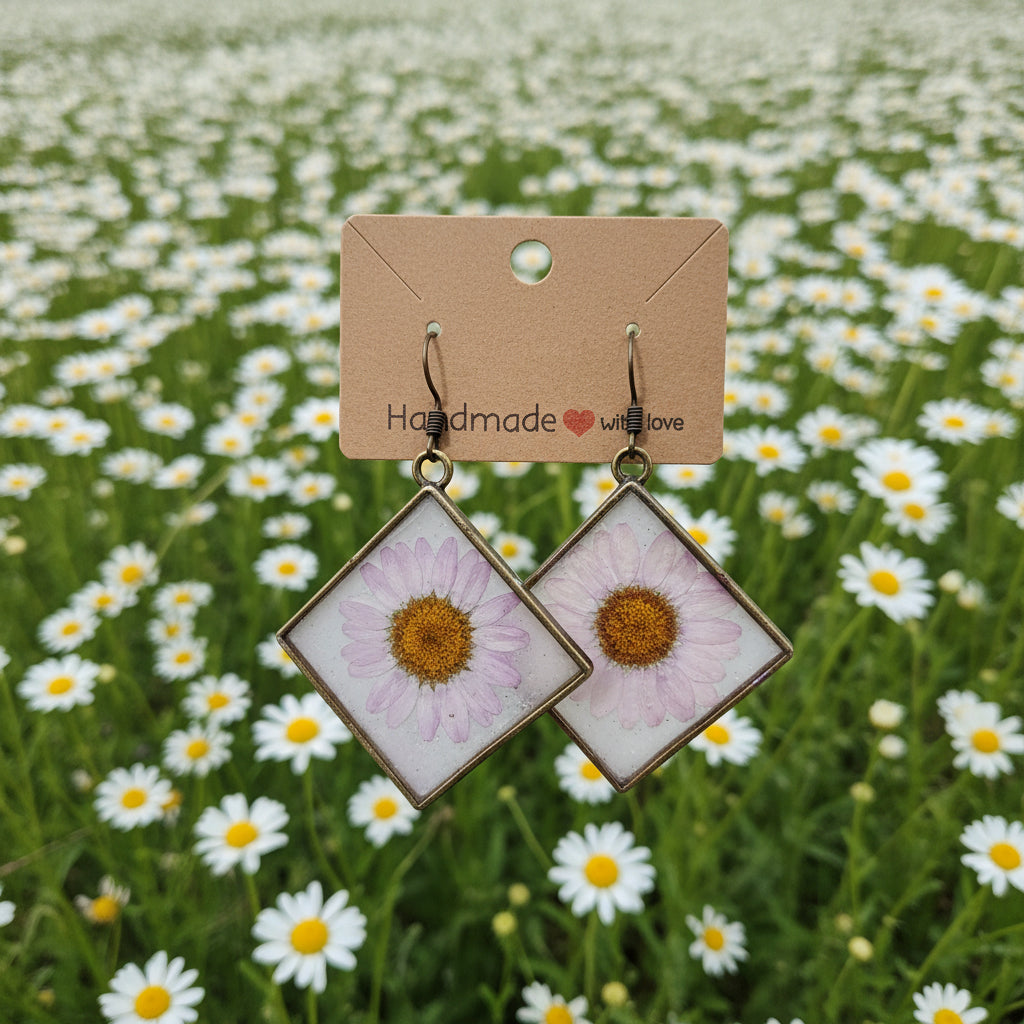 Daisy earrings
